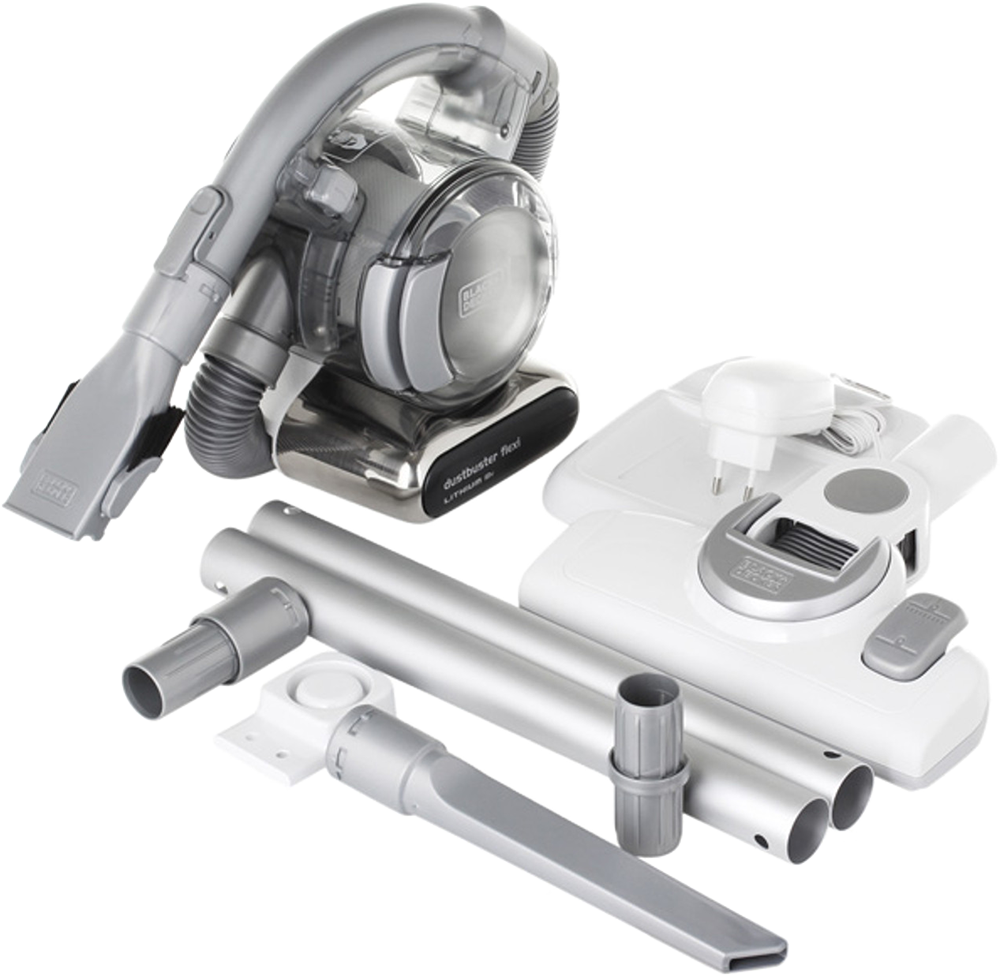 مكنسة كهربائية لاسلكية بلاك اند ديكر ، 18 فولت ،27 وات، خرطوم 1.5 متر ، فضي ،PD1820LF (بضمان أنسيا)