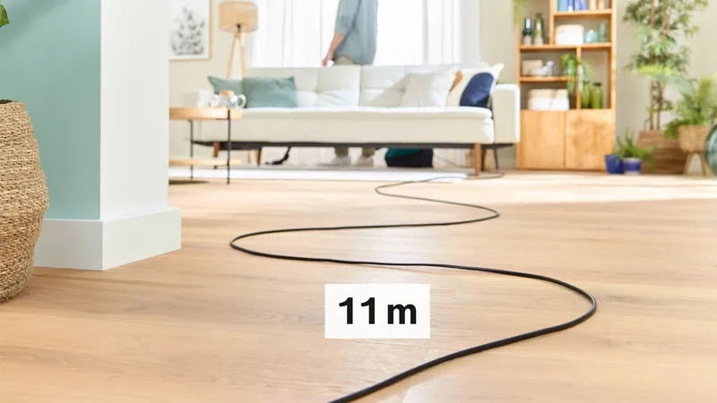 مكنسة كهربائية بوش سيريس 4 برو فاميلي، 2000 وات، سعة الكيس 4 لتر، صناعة ألماني، بترولي ، BGL41WFAMP