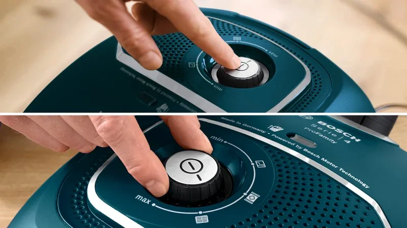 مكنسة كهربائية بوش سيريس 4 برو فاميلي، 2000 وات، سعة الكيس 4 لتر، صناعة ألماني، بترولي ، BGL41WFAMP