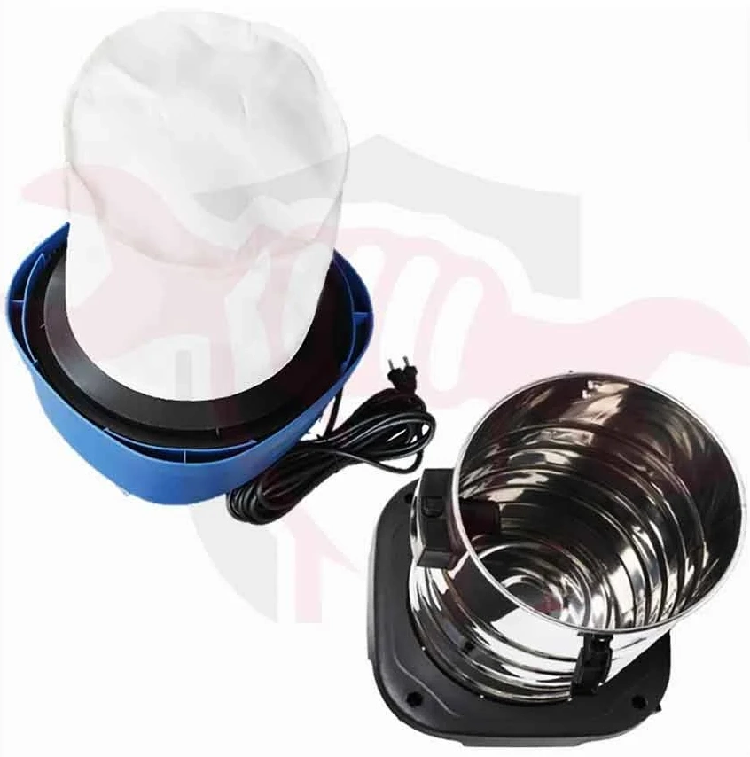 مكنسة كهربائية برميلية دونج شينج، 1200 وات، 30 لتر، 1 موتور، شفط أتربة وسوائل، فضي*أزرق، DVC30