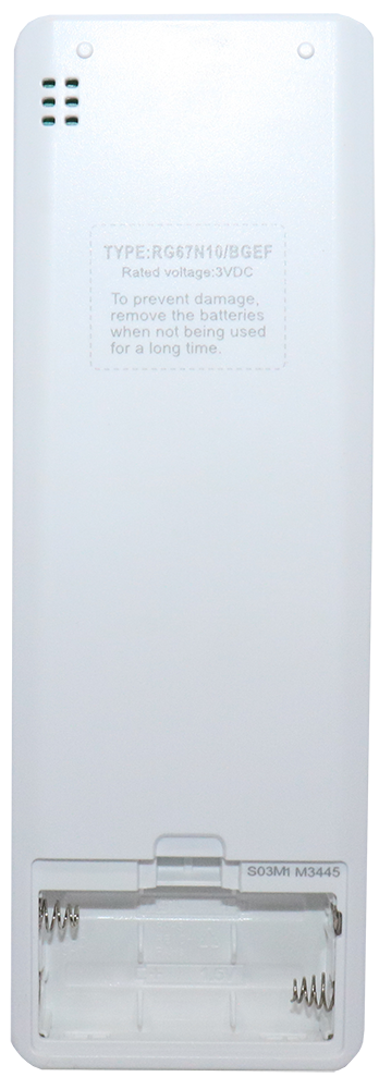 ريموت كنترول لمكيف هواء كارير QDM ، شاشة ديجيتال ، أبيض