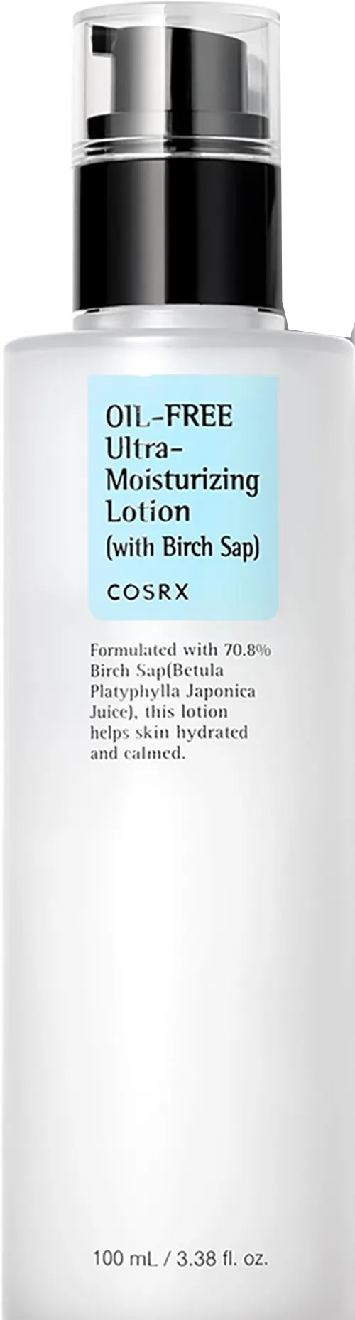 لوشن مرطب كوسركس لوشن فائق الترطيب خالي من الزيوت مع عصارة البتولا لترطيب البشرة وتهدئتها، 100 مل