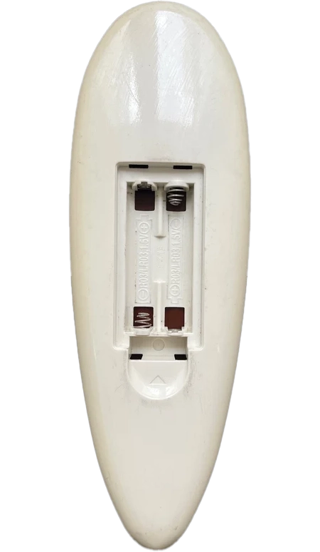 ريموت كنترول لمكيف هواء كارير، شاشة ديجيتال، أبيض