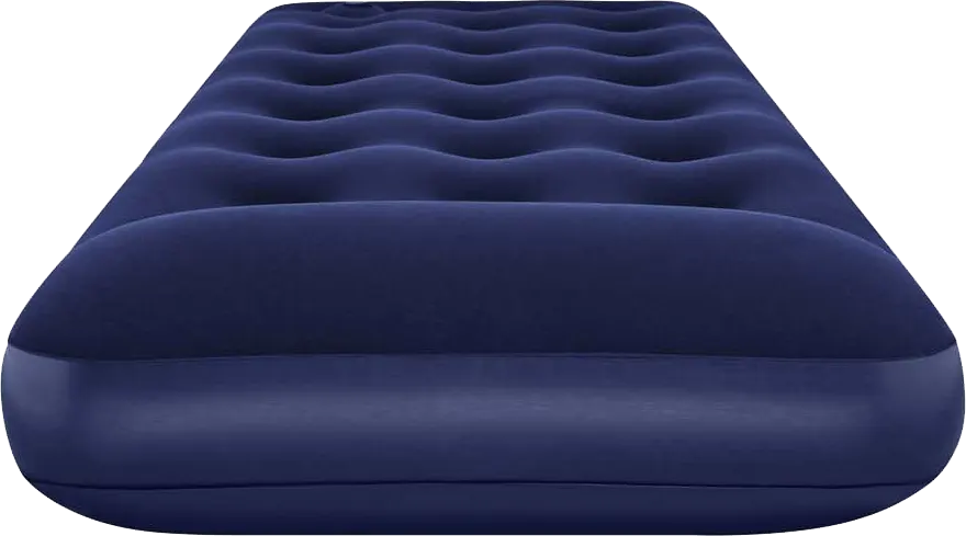 مرتبة نفخ هوائية فردية من بيست واي، مزودة بمنفاخ قدم مدمج، ارتفاع 28 سم، أزرق ،67223