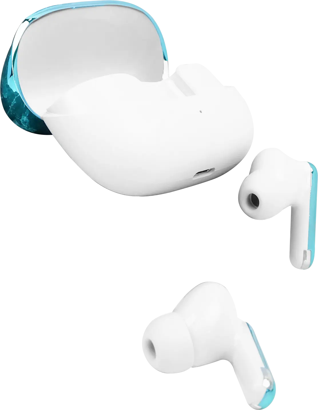 سماعات أذن لاسلكية من تيلزيل، بلوتوث 5.3، بطارية 300 مللي أمبير-ساعة، خاصية إلغاء الضوضاء الذكية، متعددة الألوان، T30