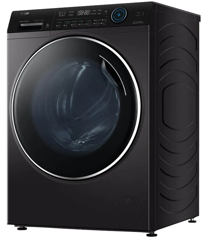 غسالة ملابس هاير فول اوتوماتيك ، تحميل امامي ، 10.5 كيلو مجفف 6 كيلو ، 1400 لفة ، شاشة ديجيتال ، انفرتر ، واي فاي ، فضى غامق ، HWD100-B14979S8U1