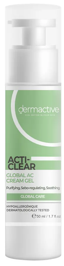 مرطب ديرما اكتيف اكتي كلير جلوبال ايه سي كريم جل مرطب للوجه، 50 مل