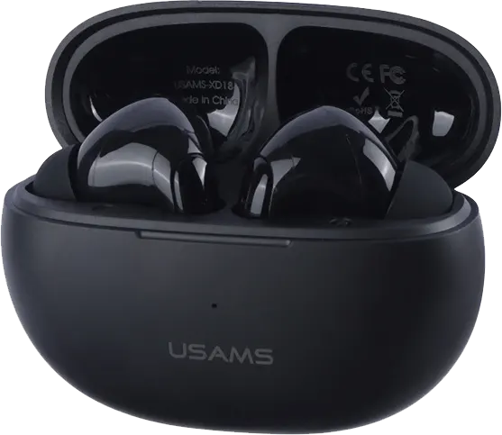 سماعات أذن يوسامز X-don XD18، بلوتوث 5.3، بطارية 400 مللي أمبير-ساعة تدوم حتى 26 ساعة، أسود، BHUXD01