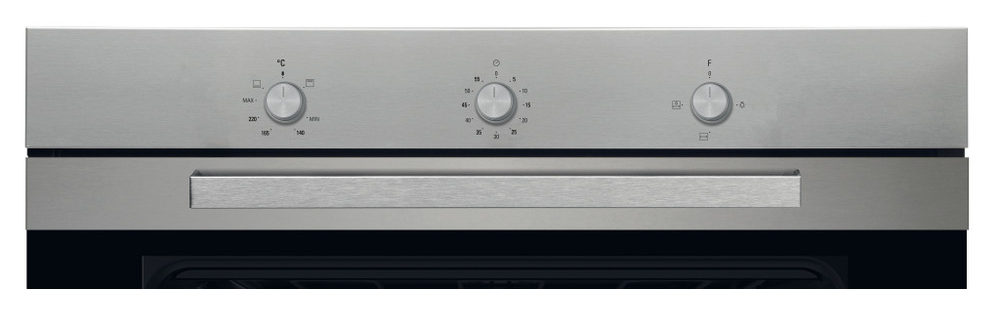 فرن بلت ان اريستون ، مقاس 90 سم ، 105 لتر ، غاز ، ستانلس ستيل ، شواية غاز ، سيلفر ،GGSM 53I XA30