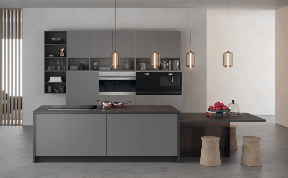 فرن بلت ان اريستون ، مقاس 90 سم ، 105 لتر ، غاز ، ستانلس ستيل ، شواية غاز ، سيلفر ،GGSM 53I XA30