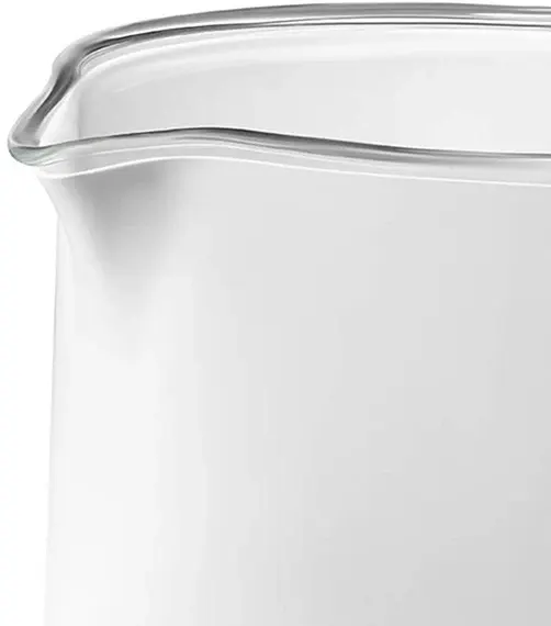 غلاية مياه تانك سيف تاتش، 1.5 لتر، 1500 وات، زجاج، اطار فضي، DG-2338