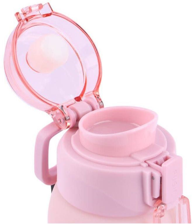 زجاجة مياه رياضية بلاستيك ، سعة 1 لتر ، متعددة الألوان ، 4237-422