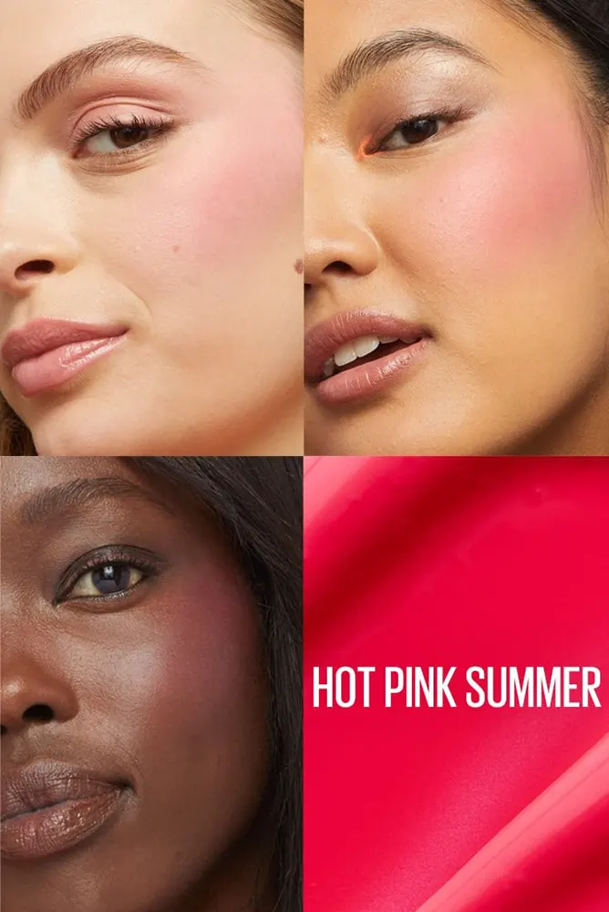 برونزر وبلاشر ميبلين صن كيسر سائل، 31 هوت بينك سمر