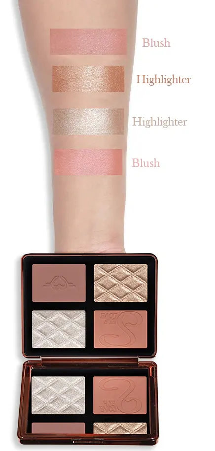 باليت هايلايتر وبلاشر فور ايفر 52 ميك مي جلو، Mmg002