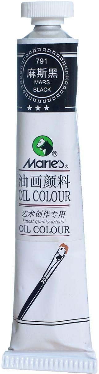 أنبوب ألوان زيت ماريس،  50 مللي ، أسود مارس 1050-601