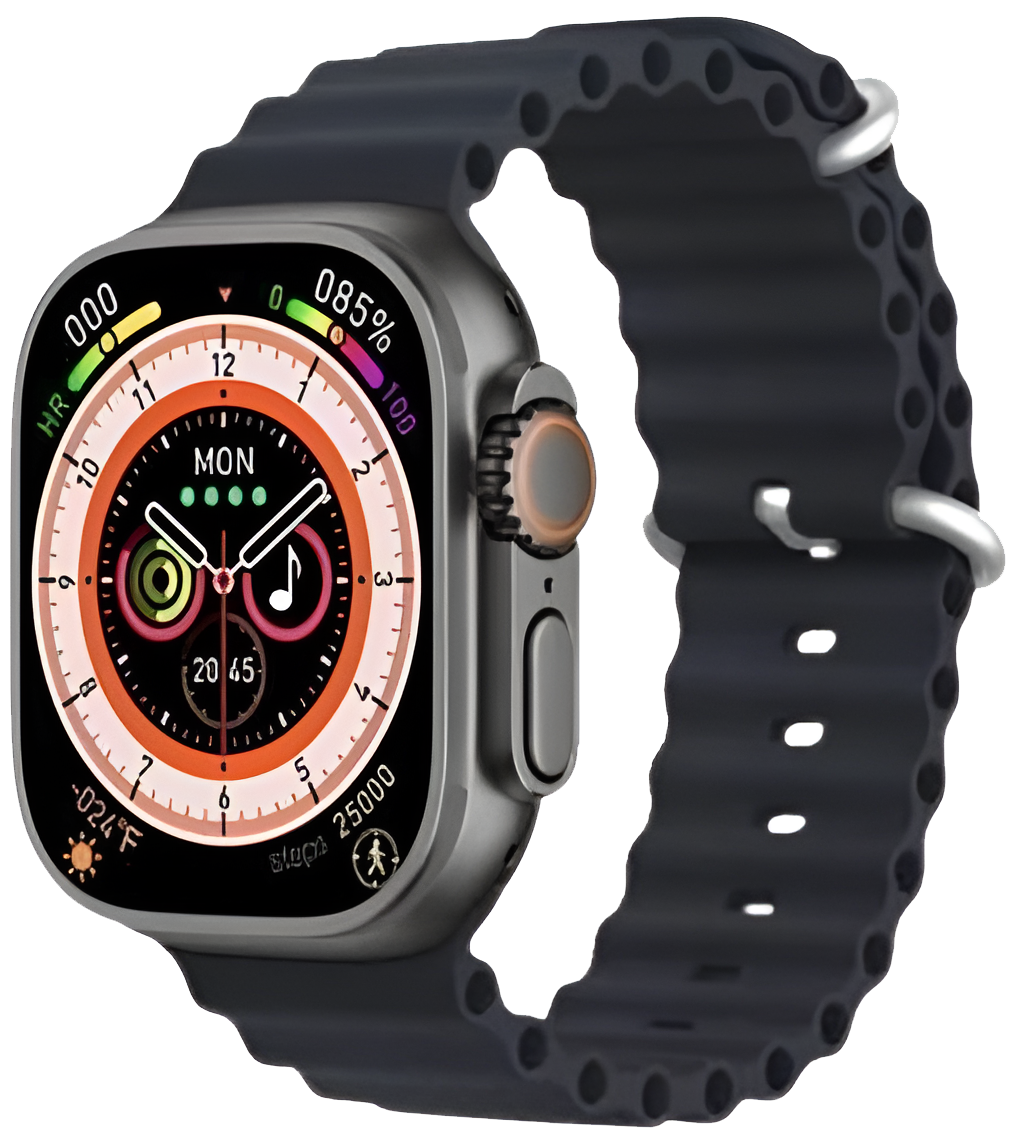 ساعة سمارت كونكت مي S9 ULTRA 2 ، شاشة 49 مم ، هيكل من الألومنيوم ، 2 ستراب ، أسود