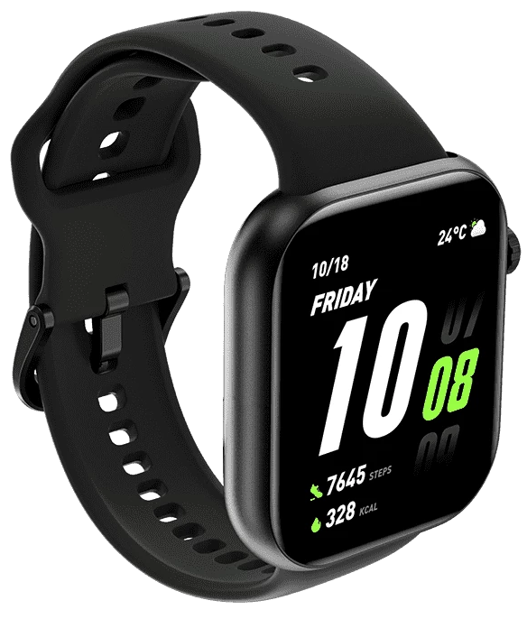 ساعة سمارت هونر تشويس 2I ، شاشة AMOLED مقاس 1.85 بوصة ، بطارية 330 مللي ، مقاومة للماء ، أسود ، KCH-WB01