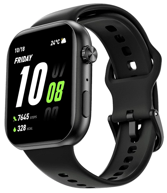 ساعة سمارت هونر تشويس 2I ، شاشة AMOLED مقاس 1.85 بوصة ، بطارية 330 مللي ، مقاومة للماء ، أسود ، KCH-WB01