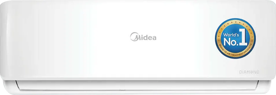 تكييف ميديا دياموند سبليت، 3 حصان، بارد - ساخن، أبيض، MOCT-24HR-N