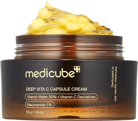 كريم ميديكيوب كبسولات ديب فيتا سي، كريم تفتيح البشرة، 55 جم