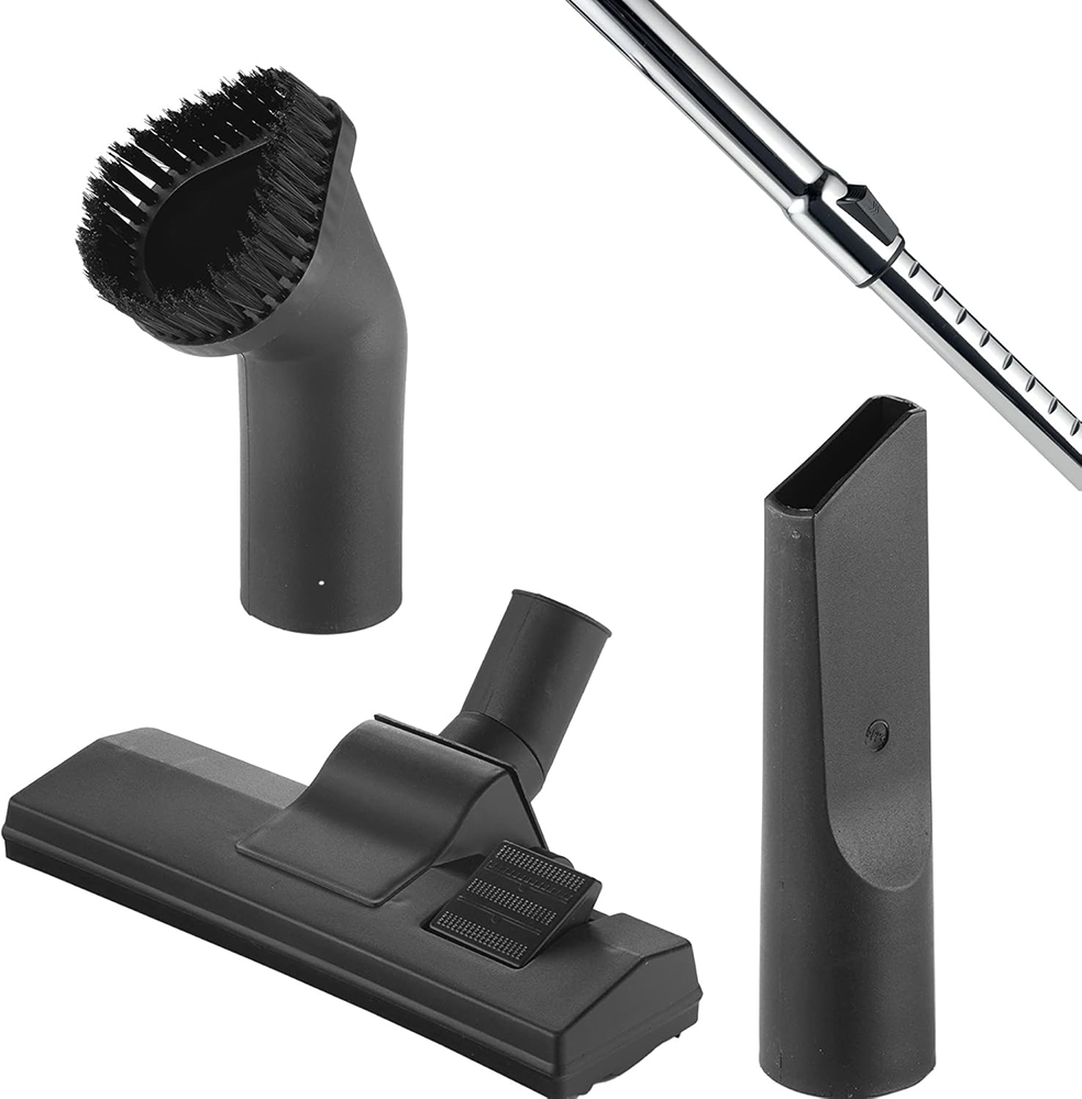 مكنسة كهربائية كينود برميل ، 2200 وات ، 25 لتر ، فلتر قابل للإزالة ، سيلفر * أسود ، (ضمان شهر) ، VDM60.000BR