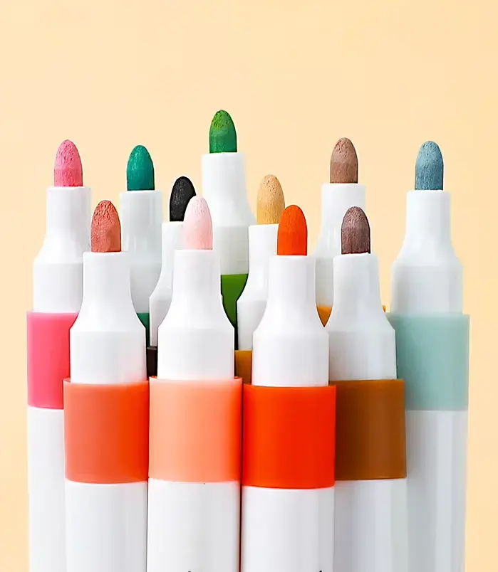 علبة الوان ماركر اكريلك، 12 لون، علبة فاكيوم ،2510186