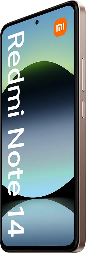 Redmi Note 14 Dual SIM Mobile, 256 GB Memory, 8 GB RAM, 4G LTE, Sand Gold