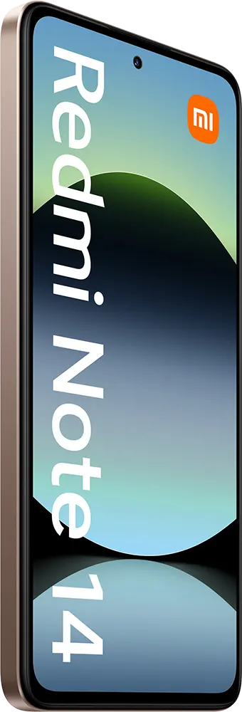 Redmi Note 14 Dual SIM Mobile, 256 GB Memory, 8 GB RAM, 4G LTE, Sand Gold