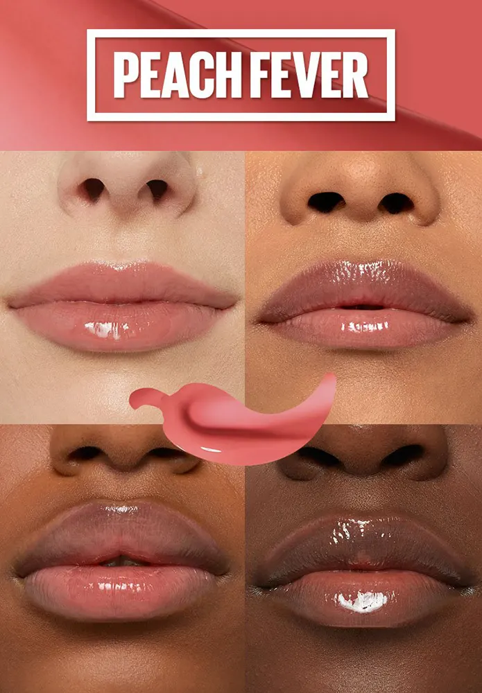 ملمع الشفاه ميبلين ليفتر بلامبينج ، 005 بيتش فيفر