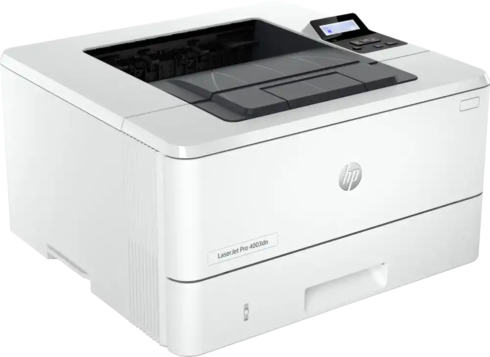 طابعة اتش بي ليزرجيت برو أحادية اللون، USB، إيثرنت، بيضاء، 4003DN