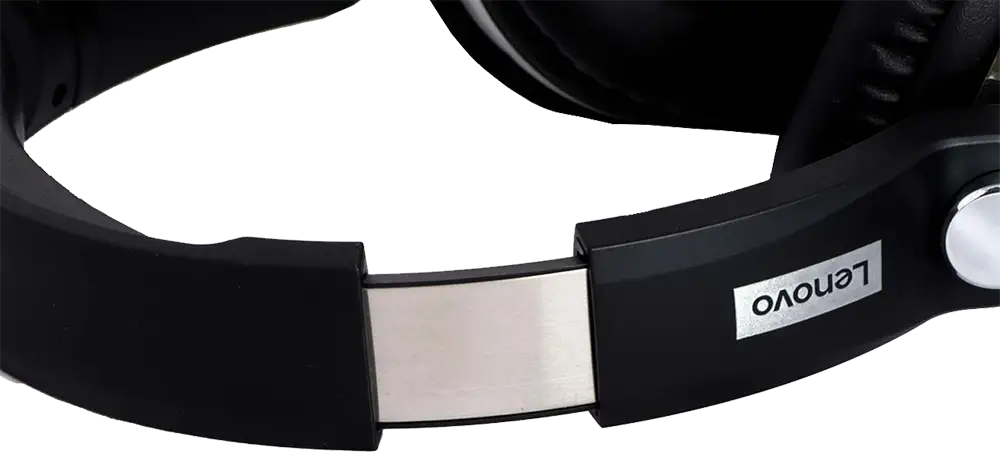 سماعة لينوفو ثينك بلس سلكية ، خاصية إلغاء الضوضاء ، ألوان RGB ، كابل USB ، أسود ، G86B