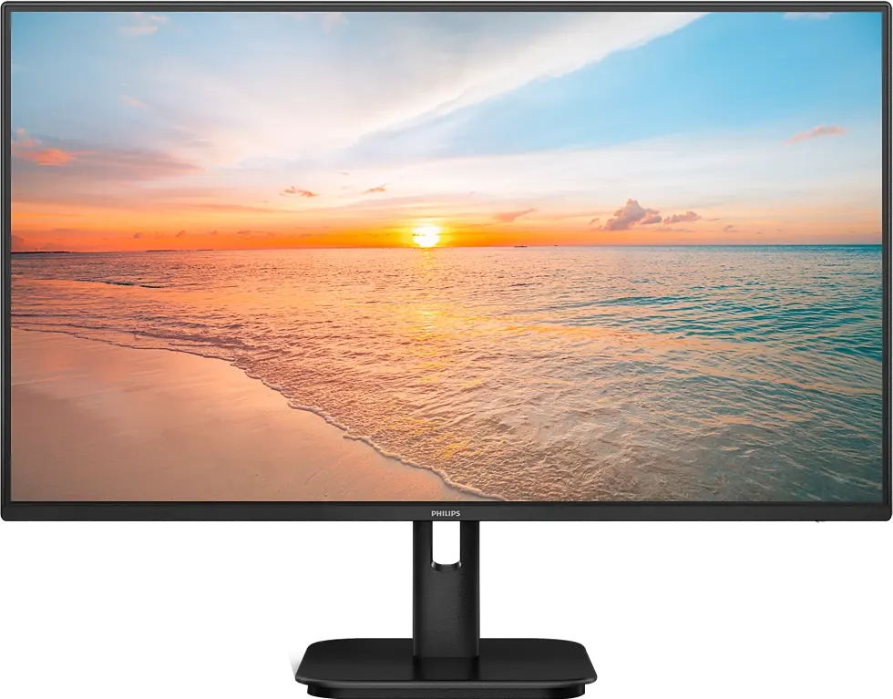 شاشة كمبيوتر فيليبس ، بحجم 23.8 بوصة، لوحة IPS، دقة FHD، معدل تحديث 100 هرتز، أبيض،24E1N11