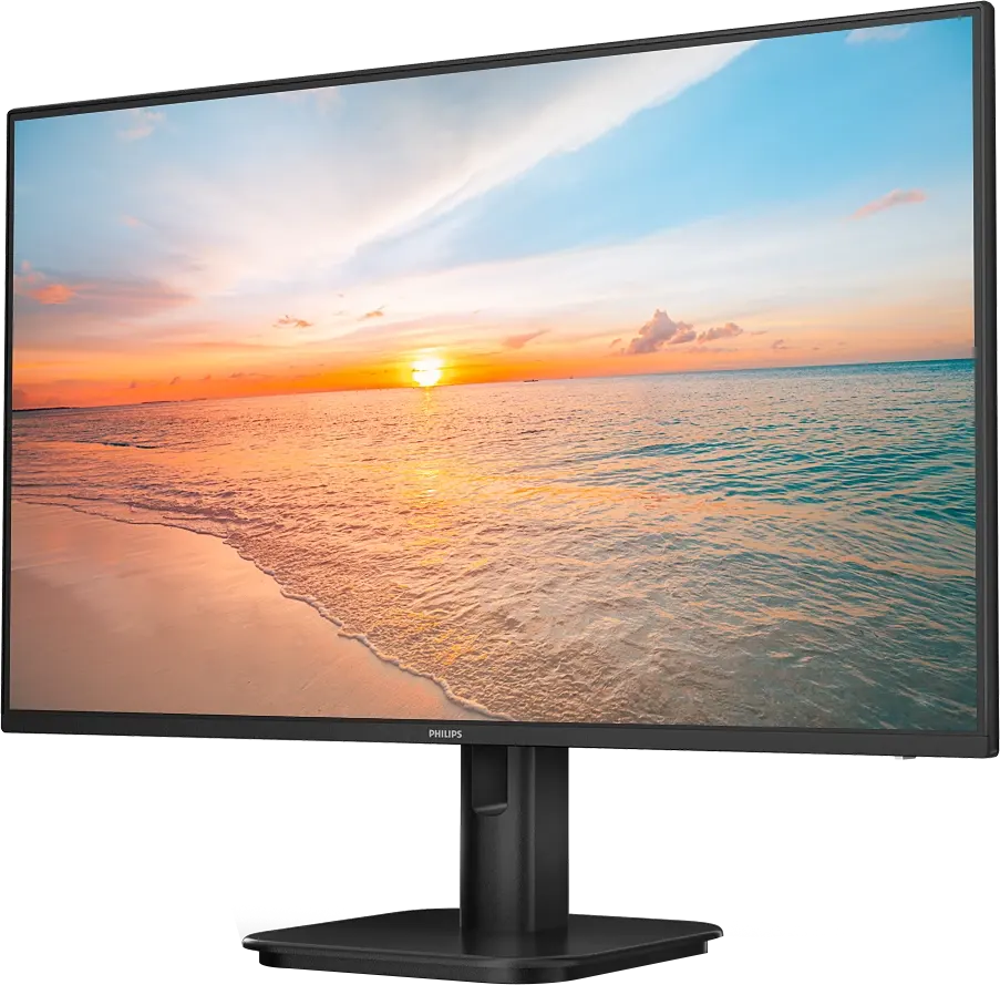 شاشة كمبيوتر فيليبس ، بحجم 23.8 بوصة، لوحة IPS، دقة FHD، معدل تحديث 100 هرتز، أبيض،24E1N11