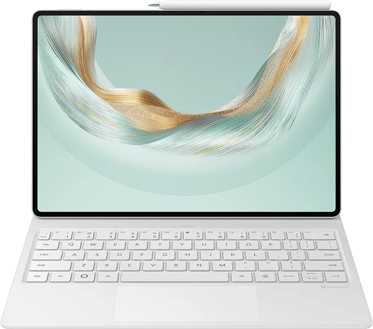 تابلت هواوي ميت باد برو إصدار إصدار ورقي شاشة 12.2 بوصة (2025) بوصة OLED ، ذاكرة 512 جيجابايت ، رامات 12 جيجابايت، وواي واي فاي فقط، أخضر + لوحة مفاتيح وقلم تاتش هدية