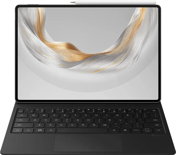 تابلت هواوي ميت باد برو إصدار إصدار ورقي شاشة 12.2 بوصة (2025) بوصة OLED ، ذاكرة 512 جيجابايت ، رامات 12 جيجابايت، وواي واي فاي فقط، أسود + لوحة مفاتيح وقلم تاتش هدية