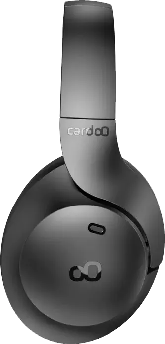 سماعات رأس لاسلكية كاردو، بلوتوث 5.4، إلغاء الضوضاء النشط، 4 ميكروفونات، قابلة للطي، اسود، CGLHDP01B