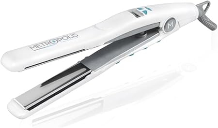 مكواة فرد الشعر متروبوليس، أبيض، Mt-7025