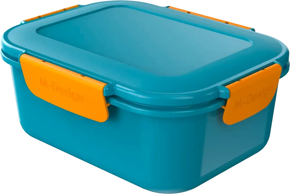 لانش بوكس ام ديزاين، 1.6 لتر، كلبس، تركواز، موديل 75115