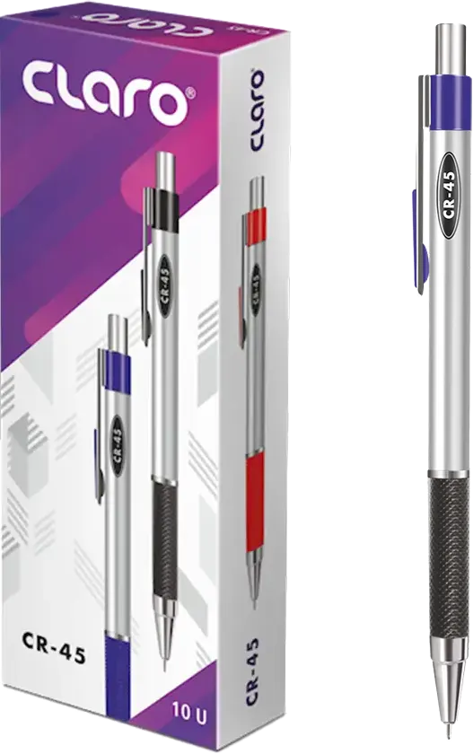 قلم حبر جاف كلارو CR-45 ،سن القلم 0.7 ملم، أزرق