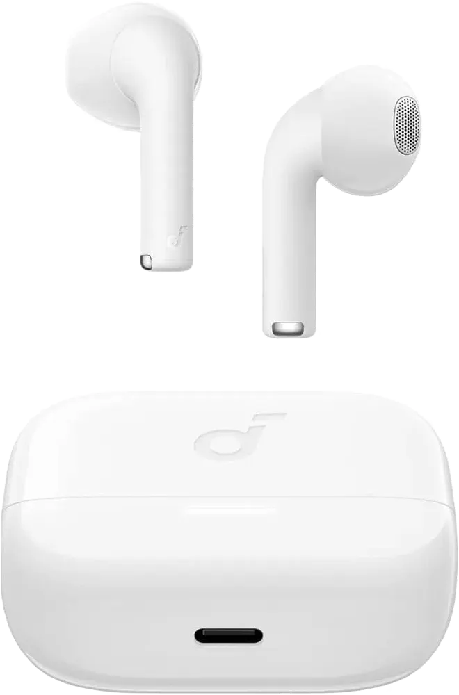 سماعات أذن انكر ساوند كور K20i ، بلوتوث 5.3 ، خاصية إلغاء الضوضاء ، مقاومة للماء IPX5 ، أبيض، A3994H21