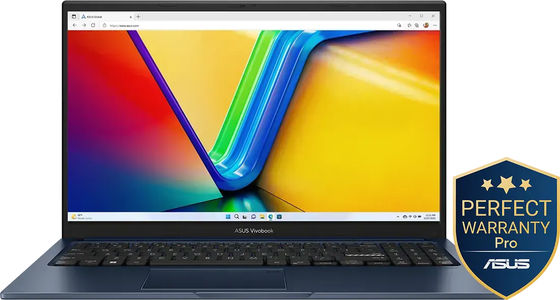 لاب توب اسوس فيفوبوك 15 X1504VA-NJ005W انتل كور I5-1335U، رامات 8 جيجابايت، هارد ديسك 512 جيجابايت اس اس دي، كارت شاشة إنتل الترا اتش دي، شاشة 15.6 بوصة فل اتش دي، ويندوز 11، أزرق هادئ