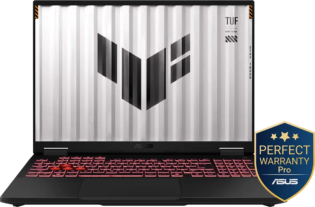 لابتوب أسوس TUF Gaming A16 (2024) FA608WI-QT044W،  معالج AMD Ryzen™ AI 9 HX 370، رامات 16 جيجابايت، هارد ديسك SSD سعة 1 تيرابايت، شاشة WQXGA مقاس 16 بوصة، كارت شاشة NVIDIA® GeForce RTX™ 4070-8GB، نظام التشغيل ويندوز 11 هوم ، أسود