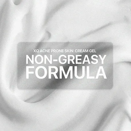 اكس كيو كريم جل لحب الشباب كريم للحبوب بحمض الساليسيليك وحمض اللاكتيك والنياسيناميد وزيت شجرة الشاي، 50 جم