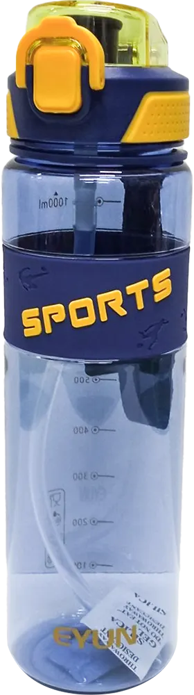 زمزمية مدرسية إيون، سعة 1 لتر ، ألوان متعددة، YY-8004