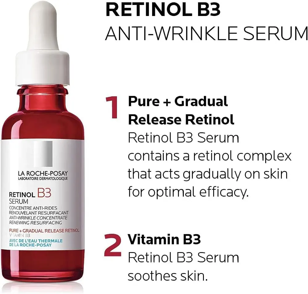 سيروم ريتينول لارورش بوزيه بي 3 ، 30 مل .