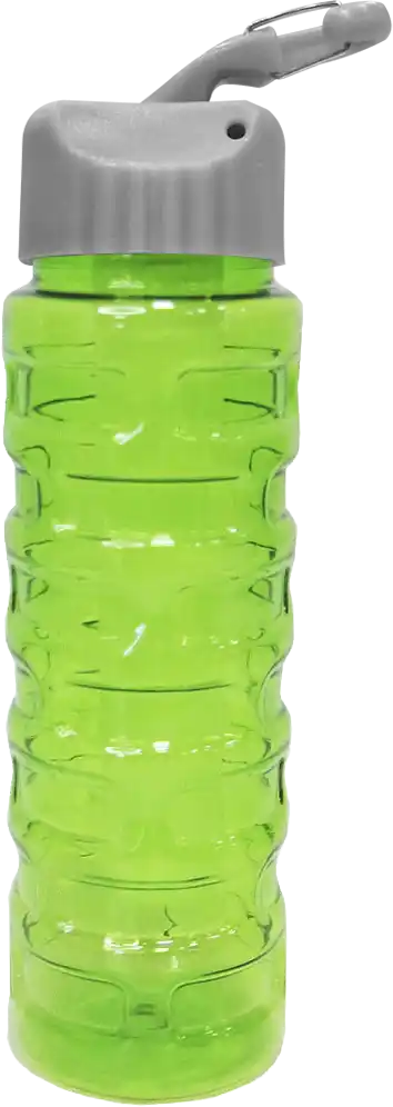 زجاجة مياه رياضية 700 مللى، انبوب ثلج داخلي، شاليمو مدمج، بلاستيك، متعددة الألوان، موديل 42-129