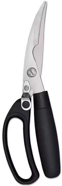 مقص مطبخ متعدد الأغراض ، اسود ، 016