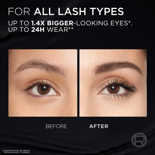 ماسكارا لوريال بانوراما فوليوم مليون لاشز اول نايت، اسود