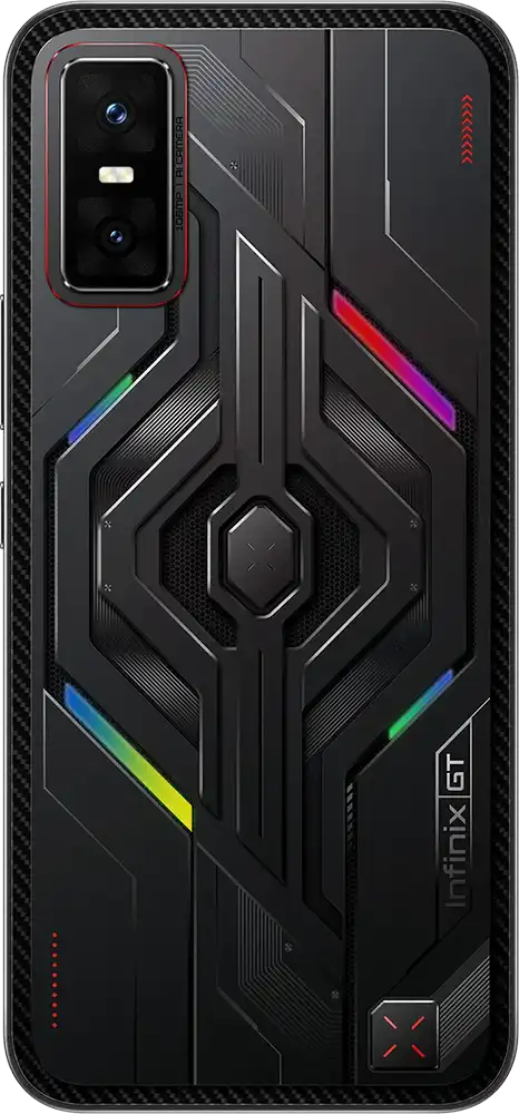 موبايل انفينيكس GT30 برو ثنائي الشريحة، ذاكرة داخلية 512 جيجابايت، رام 12 جيجابايت، شبكة الجيل الخامس، أسود