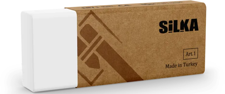 استيكة كرافت 1 من سيلكا، حجم كبير، أبيض، ART-1